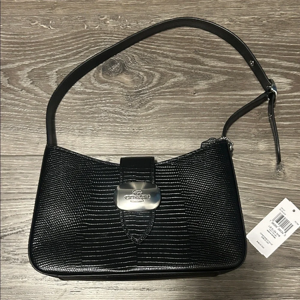Coach‎ Eliza Elegant Black Shoulder Bag
